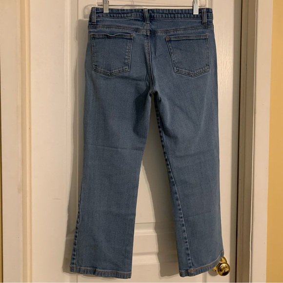 Flared flood cuff med rise jeans - Picture 3 of 8